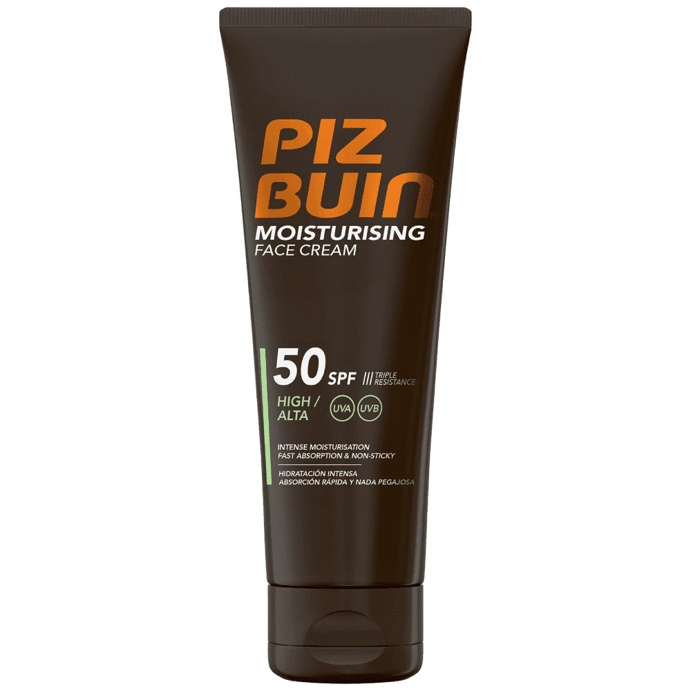 Piz Buin Αντιλιακή Κρέμα Προσώπου Moisturiz SPF50