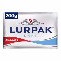 LURPAK Βούτυρο Light Ανάλατο Μειωμένα Λιπαρά 200g