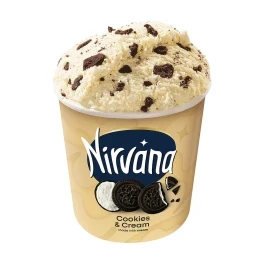 Nirvana Παγωτό Cookies & Cream 750ml