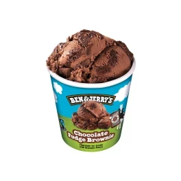 Ben & Jerry's Choco Fudge Brownie Οικογενειακό Παγωτό 465ml