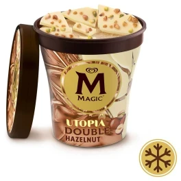 Magic Double Hazelnut Οικογενειακό Παγωτό 440ml