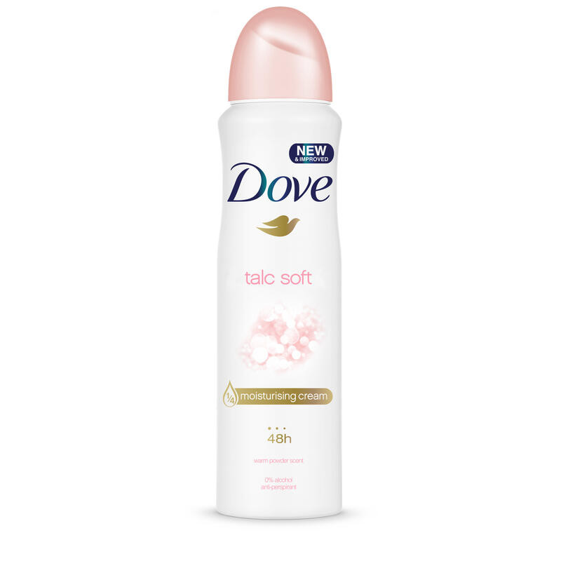 DOVE Αποσμητικό Deo Spray Talc Soft 48h 150ml