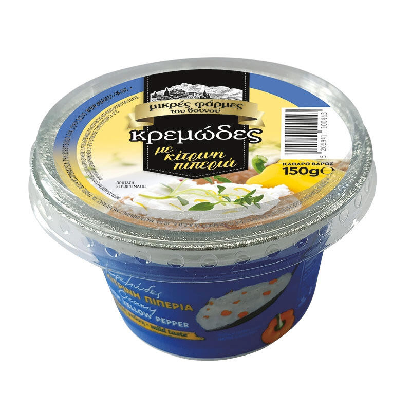 ΜΙΚΡΕΣ ΦΑΡΜΕΣ ΤΟΥ ΒΟΥΝΟΥ  Κρεμώδες με Κίτρινη Πιπεριά 150γρ