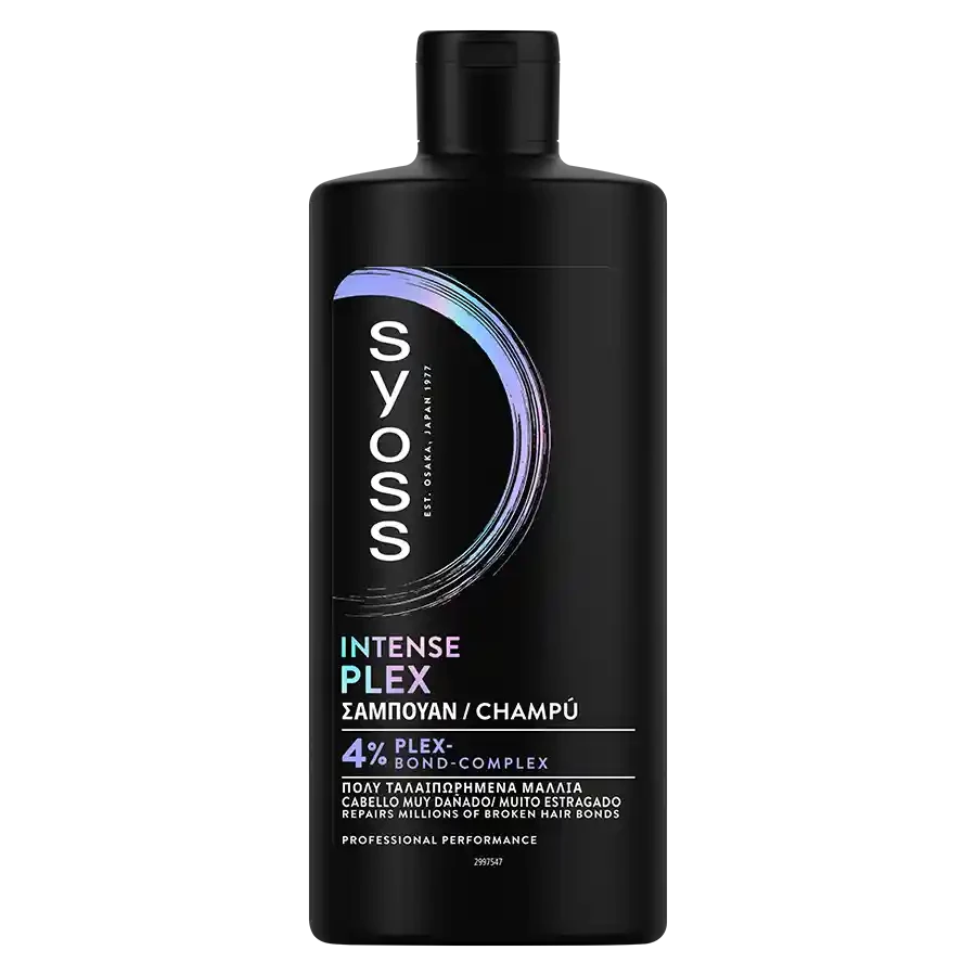 Syoss Intense Plex Σαμπουάν Για Πολύ Ταλαιπωρημένα Μαλλιά 440ml.